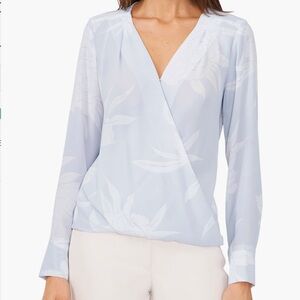 Halogen Light Blue Women's Top